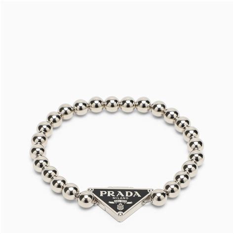 bracciale argento prada|Gioielli Prada .